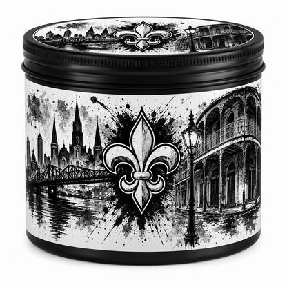 Fleur De Lis Candle